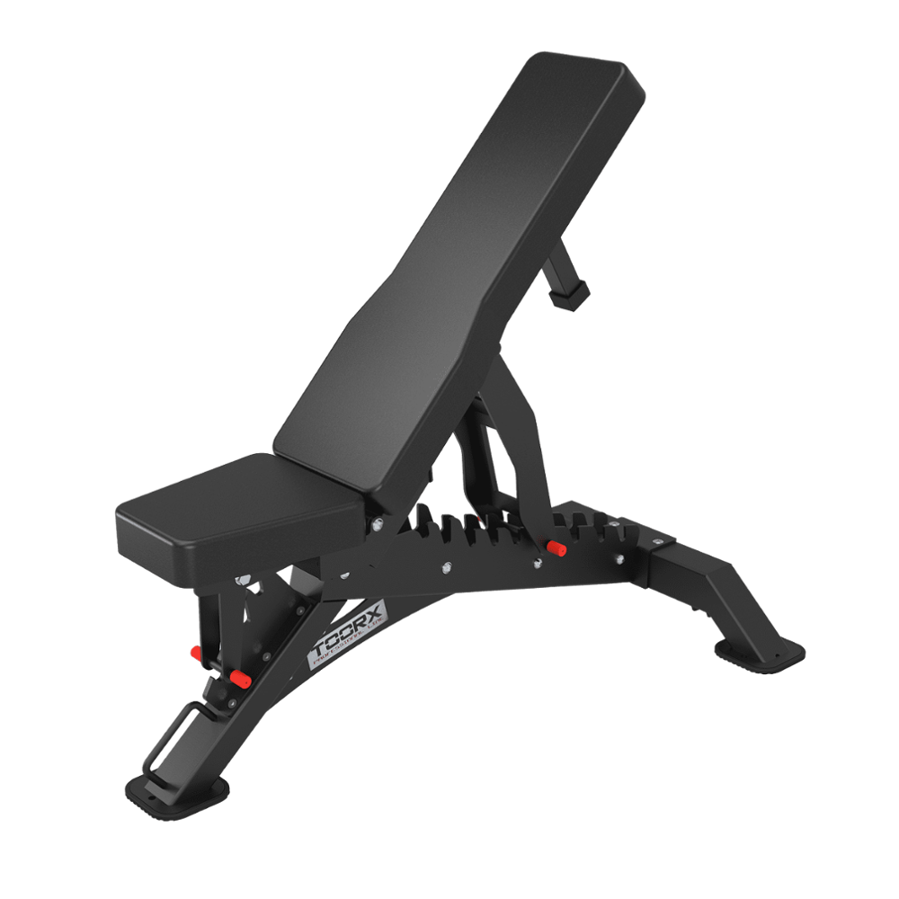 WBX-900 PANCA REGOLABILE. Maniglia e ruote di trasporto incluse