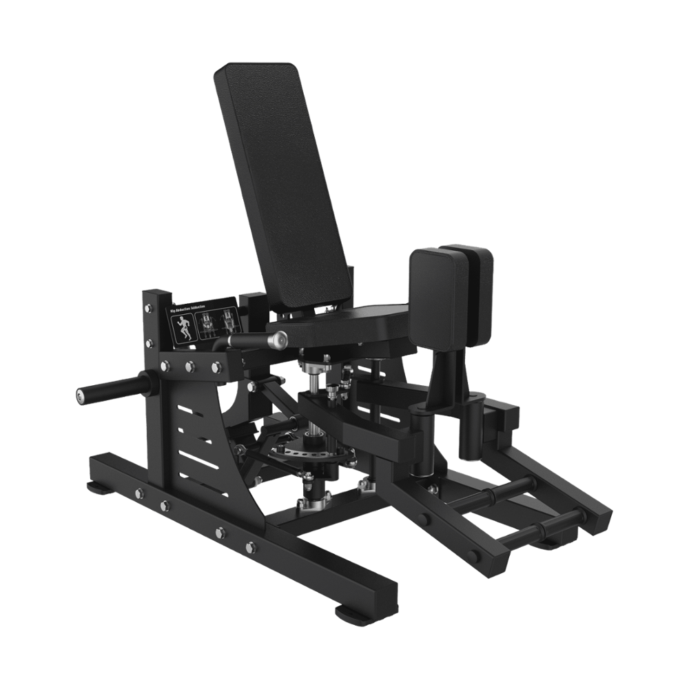 FWX-7730 ADDUCTOR/ABDUCTOR &nbsp;SISTEMA DI SPINTA a leveraggio singolo&nbsp;divergente &nbsp;CUSCINI IN SCHIUMA AD ALTA DENSIT&Agrave; con rivestimento in PU &nbsp;PESO MAX CARICABILE 400 KG