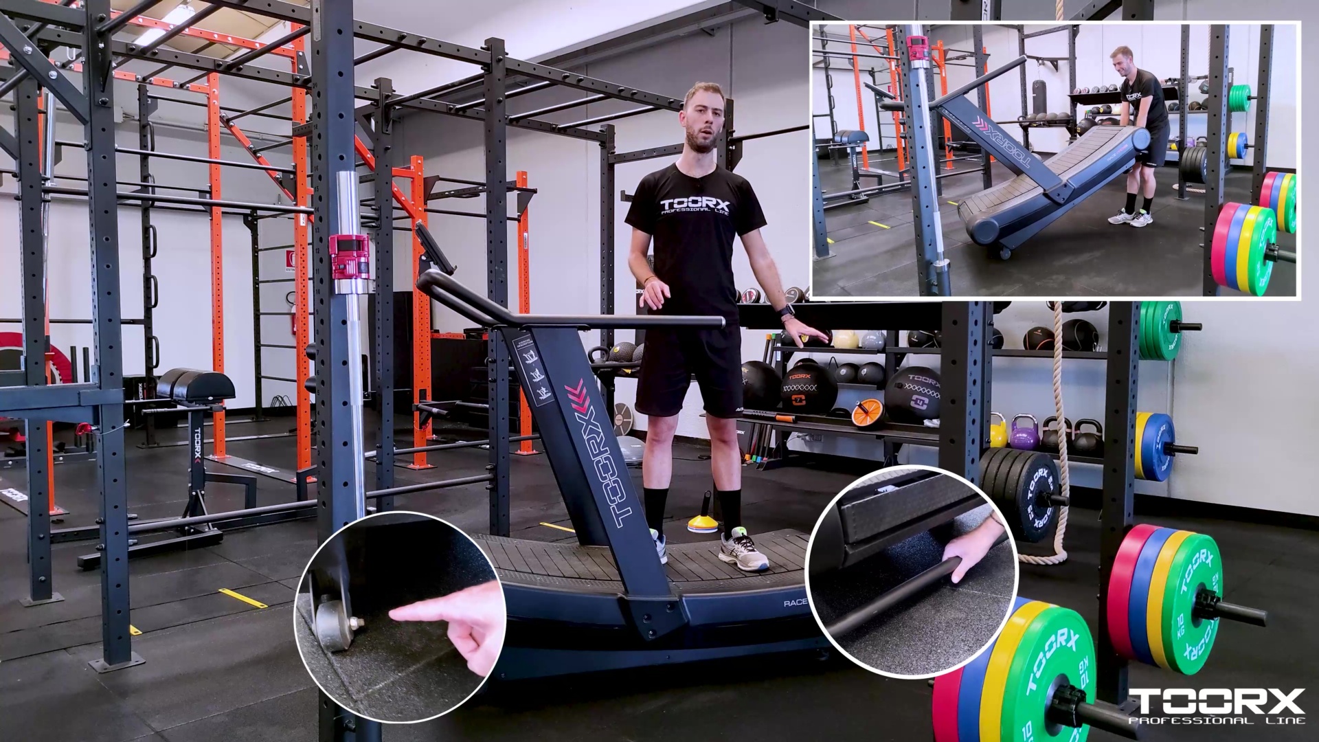 RACE CROSS – Gebogenes Laufband – Curved Treadmill