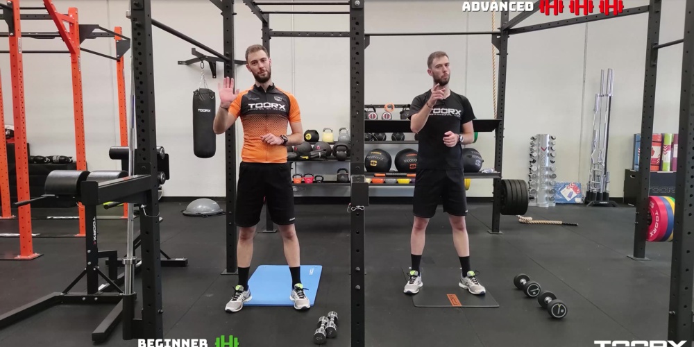 Trening z hantlami i Cristiano na kwadracie!